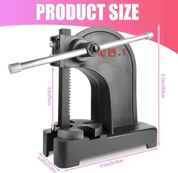 Vohala Arbor Press Manual 1 Ton Carbon Steel-1