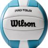 Wilson Official Size Indoor Volleyball Teal White-0