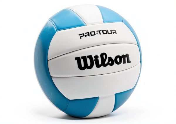 Wilson Official Size Indoor Volleyball Teal White-2