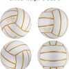 JSNING Golden White Volleyball PVC Official Size-2