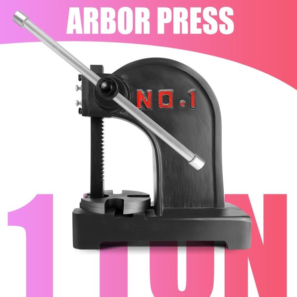 Vohala Arbor Press Manual 1 Ton Carbon Steel-2