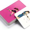 Puredrop Volleyball Drill Cards Paper Black White-6