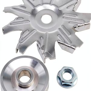 Alternator Pulley GSKMOTOR Chrome Steel Design-0