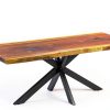 Spider-Shaped Coffee Table Base Rusty Design Black 18x33x16-3