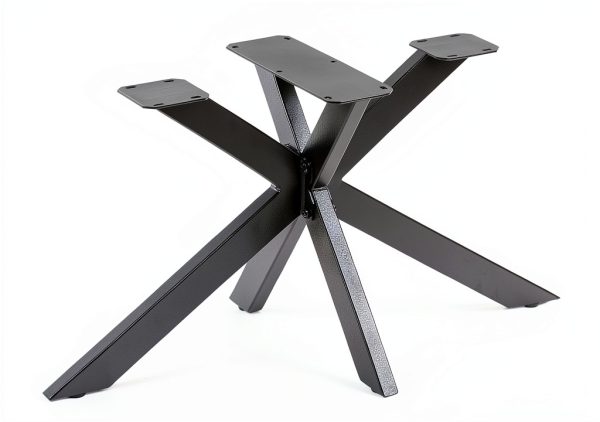Spider-Shaped Coffee Table Base Rusty Design Black 18x33x16-1