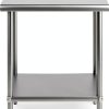 Stainless Steel Food Prep Table Generic 24x24x34 Inch Durable Table-0