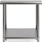 Stainless Steel Food Prep Table Generic 24x24x34 Inch Durable Table-0