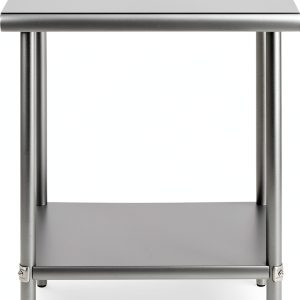 Stainless Steel Food Prep Table Generic 24x24x34 Inch Durable Table-0