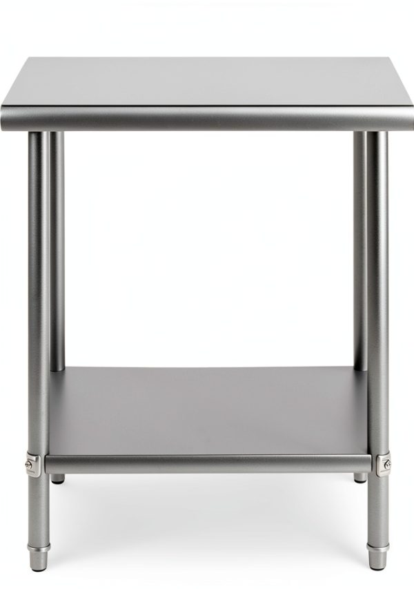 Stainless Steel Food Prep Table Generic 24x24x34 Inch Durable Table-0