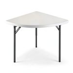 Correll Food Service Table - Quarter Round Wedge Table - 30"Lx30"W - Lot of 2-0