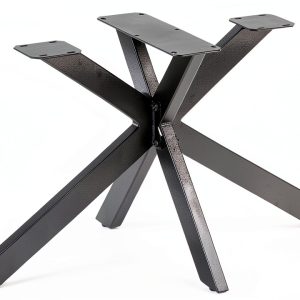 Spider-Shaped Coffee Table Base Rusty Design Black 18x33x16-0