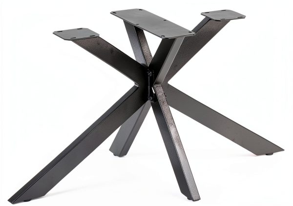 Spider-Shaped Coffee Table Base Rusty Design Black 18x33x16-0