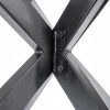 Spider-Shaped Coffee Table Base Rusty Design Black 18x33x16-5