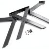 Spider-Shaped Coffee Table Base Rusty Design Black 18x33x16-4